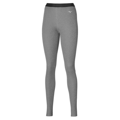 Mallas Mizuno Wool Long Mujer - Negros - Chile M205NMVDRO